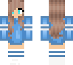 blue sweater girl