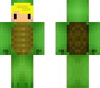 chibi blonde turtle onesie