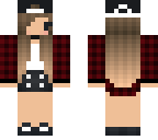 chibi plaid girl