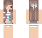 chibi swim girl