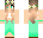 cyan dress