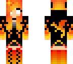 fire herogirl wolf skin