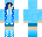 girl in blue
