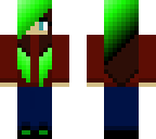green hair