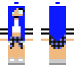 kawaii tomboy blue