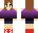 me as a minecraft skin