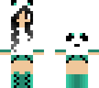 me as a panda girl