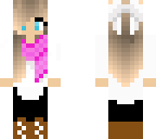 pink scarf