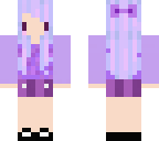 purple chibi