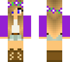 purple girl