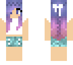 purple hair gal
