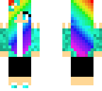 rainbow girl