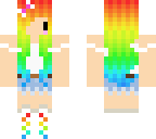 rainbow girl spring outfit