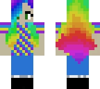 rainbow hair