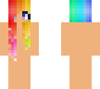 rainbow hair base