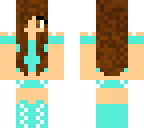 turquoise girl
