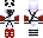 white ninja panda