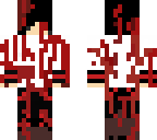 a very bloody corpse