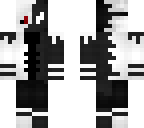 black white