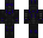blue battle suit