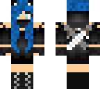 blue eyes wolf girl assassin