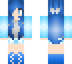 blue girl