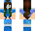 blue girl