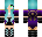 blue hair