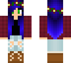 blue normal girl