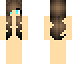 brown hair blue eyes template