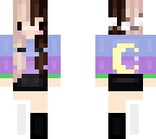 chibi multicolored hair