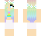 cute ombre rainbow girl