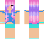 edited neon girl