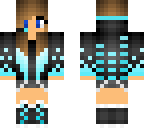 electric blue beat girl