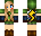 female link with pikachu tail