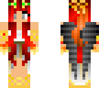 fire goddess -slight changes and wings-
