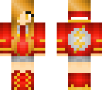 flash girl skin
