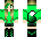 green fox girl