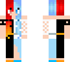 half fire goddess half ice goddess