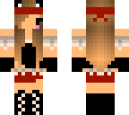kawaii wolf pirate girl