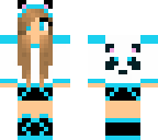 panda hoodie girl