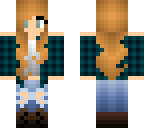 plaid gamer girl