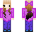 purple chibi girl