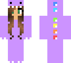 purple dino onsie