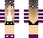 purple fiower crown