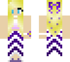 purple prom girl