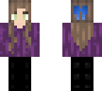 purple sweater girl