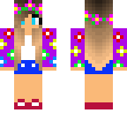 rainbow flower girl
