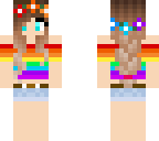 rainbow girl