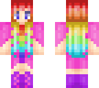 rainbow girl